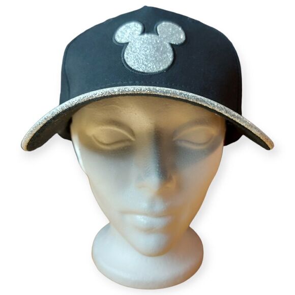 🌼4/$30 Disney Minnie Mouse Black Glitter Hat - Picture 2 of 6